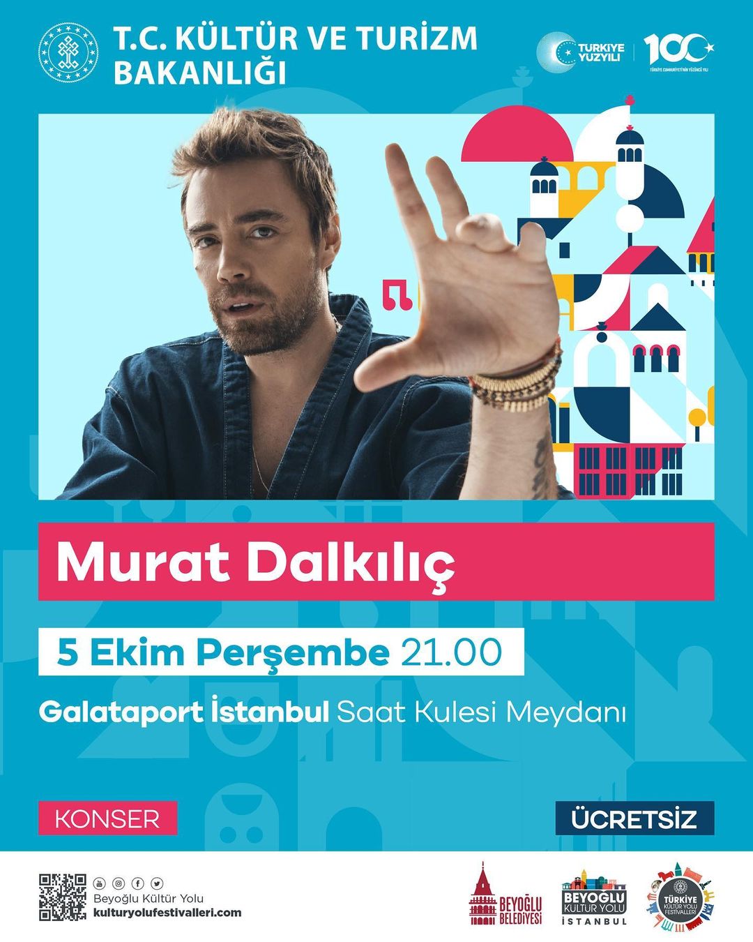 Beyoğlu Belediyesi - Murat Dalkılıç Konseri